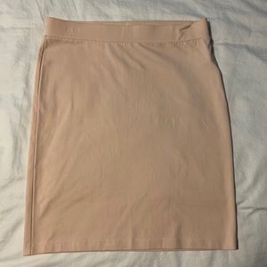 Light Pink Pencil Skirt